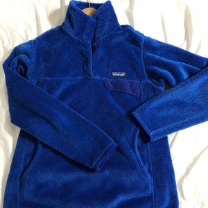 Small Patagonia Re-Tool Pullover - Cobalt Blue